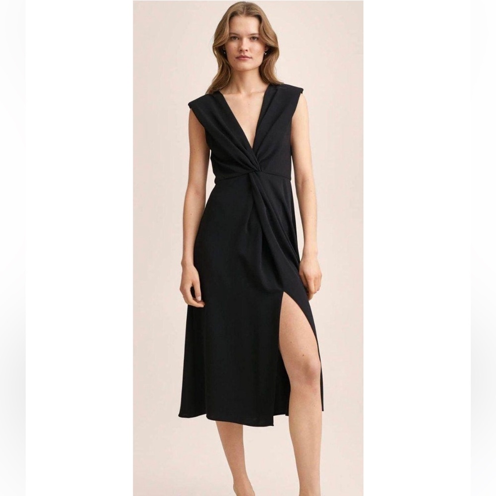 Mango Black Maxi Dress